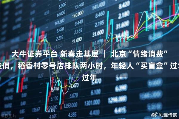 大牛证券平台 新春走基层 ｜ 北京“情绪消费”走俏，稻香村零号店排队两小时，年轻人“买盲盒”过年